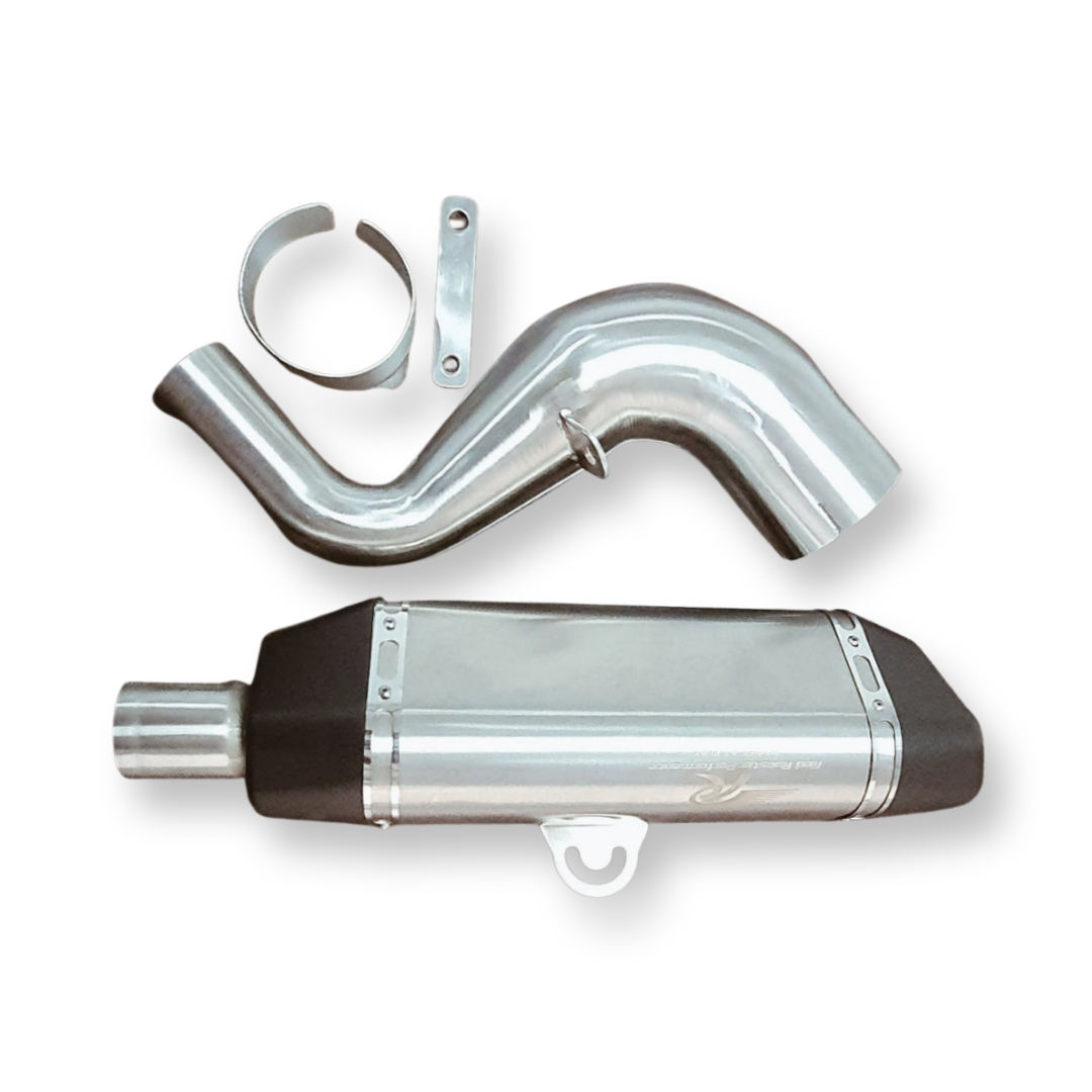 Red rooster performance exhaust for KTM Adventure 390/250