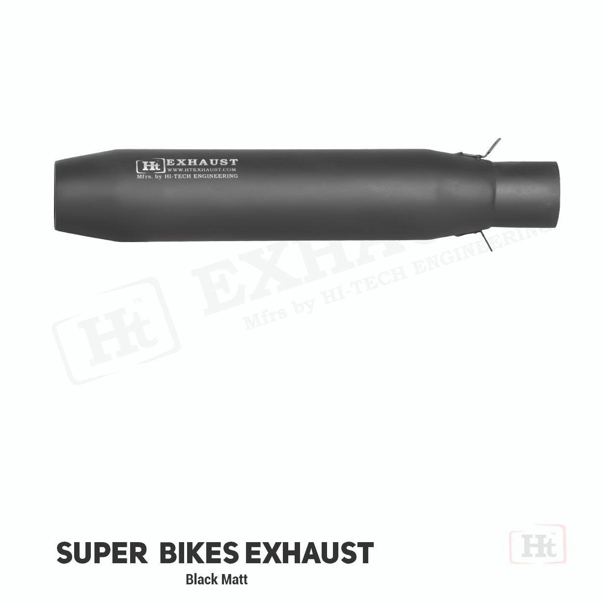 HT SHORT CONE Stainless Steel super Bike Exhaust – SB 645 – ht exhaust