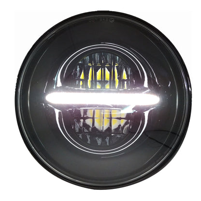 7 Inch Round Led Headlight with Minus DRL (Operating Voltage 12V-80V, 90W)