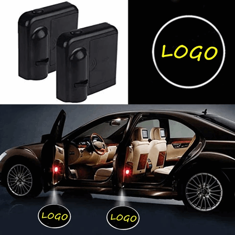 2Pcs Car Door Projection Light with TOYOTA Logo Compatible with all Toyota Cars