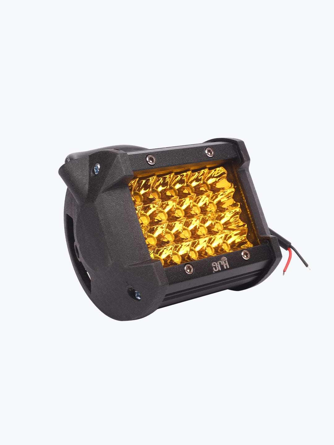 24 LED Yellow Square Foglight