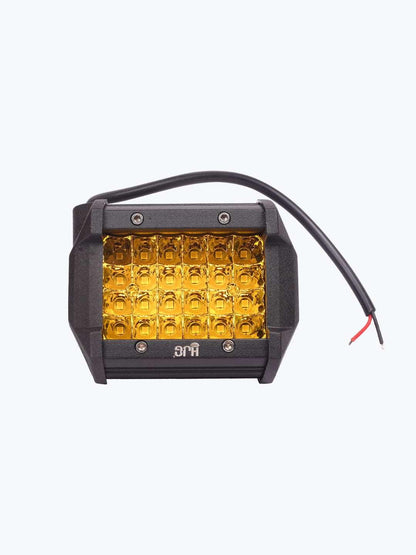 24 LED Yellow Square Foglight