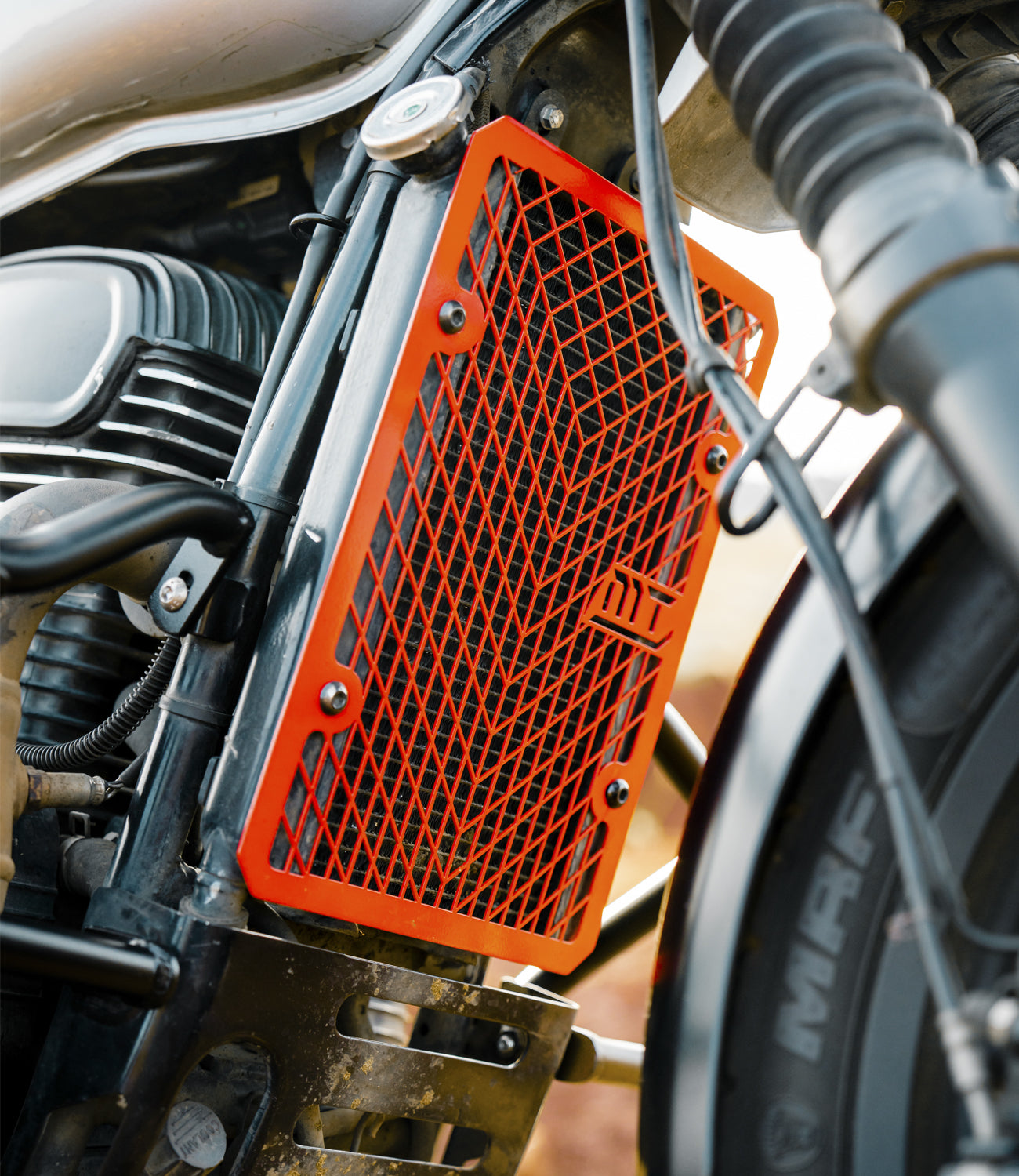 YEZDI SCRAMBLER - RADIATOR GUARD