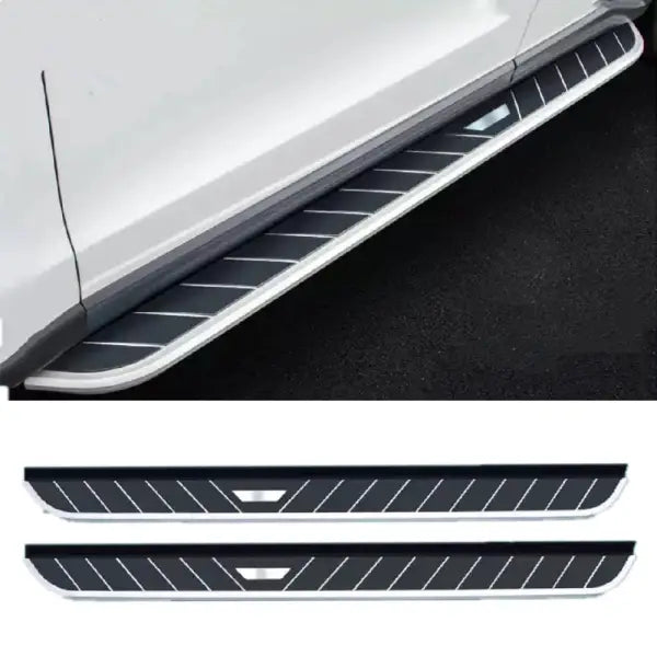 2Pcs Fits for AUDI Q7 2006-2015 Aluminum Fixed Running Board Side Step Pedal Side Tube Nerf Bar Platform