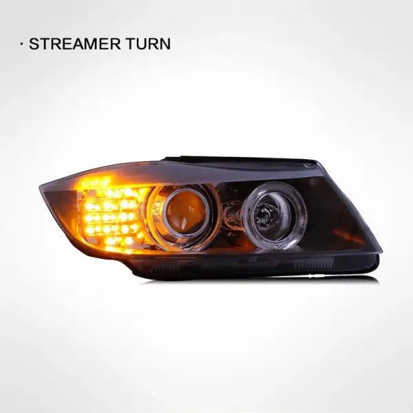 For BMW 3 Series E90 2003-2009 Car Headlight Assembly LED Lights Lamp DRL Signal Plug and Play Daytime Running