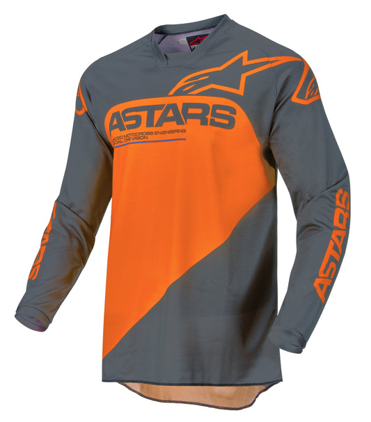 Alpinestars Racer Supermatic Jersey: Anthracite Orange