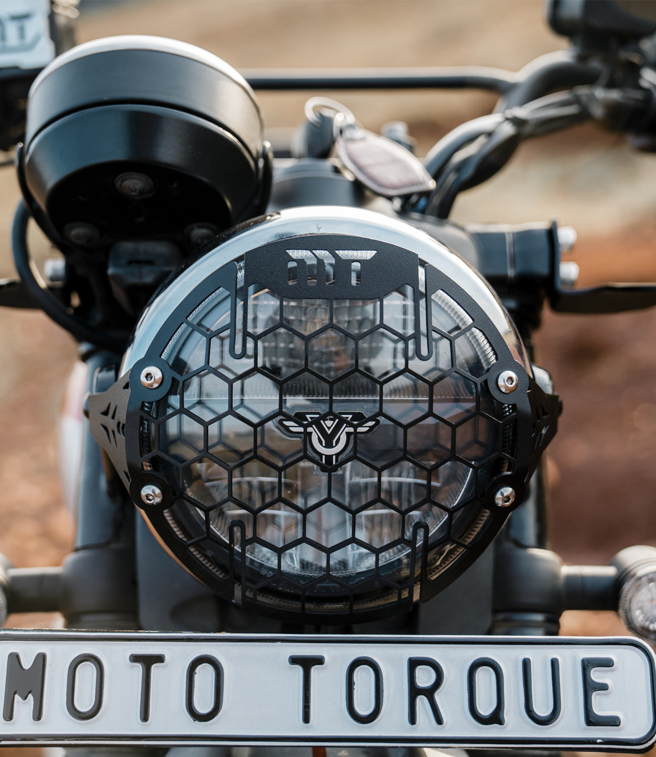 YEZDI SCRAMBLER - HEADLIGHT GRILL