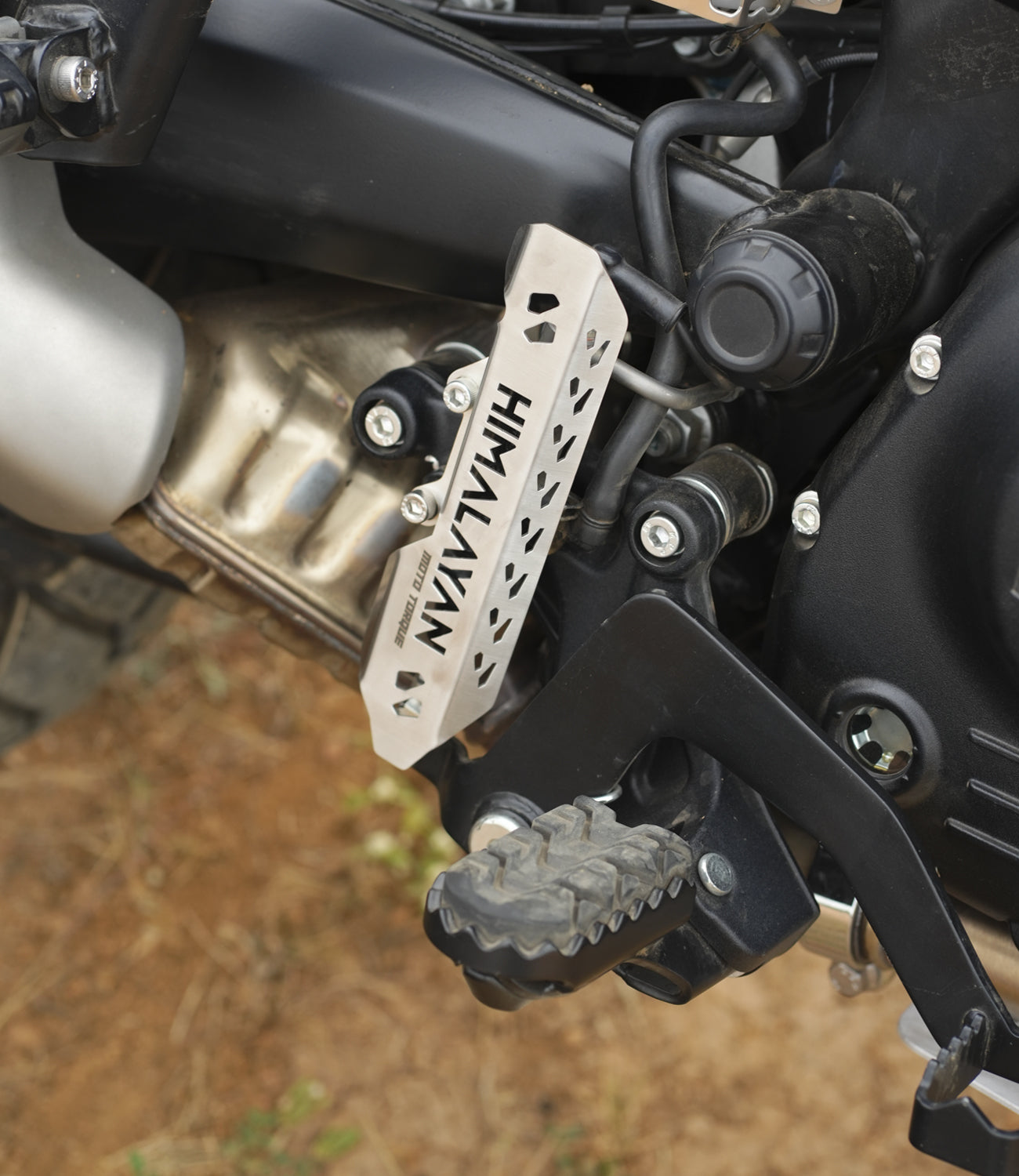 HIMALAYAN 450 - REAR MASTER CYLINDER GUARD (SS)