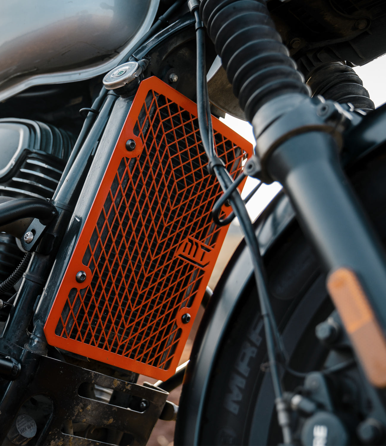 YEZDI SCRAMBLER - RADIATOR GUARD