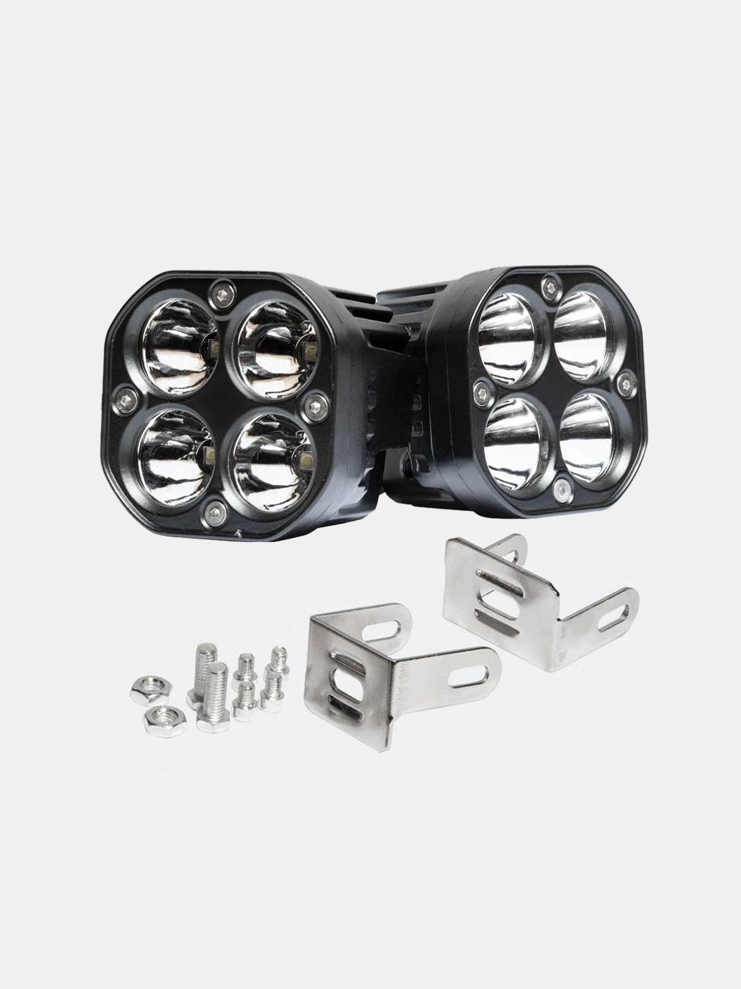 4 LED Pair Super Fog Light White Economy