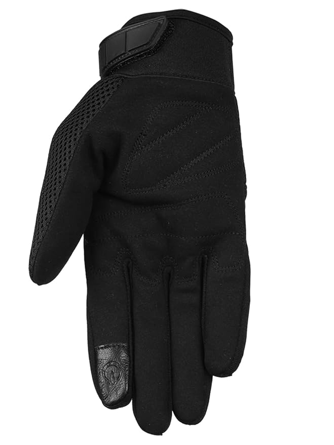 Royal Enfield Urban Hustler (Rover V3) Riding Gloves Black