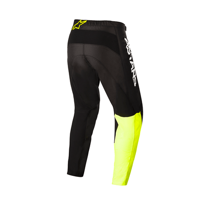 Alpinestars Fluid Chaser Pants: Black Yellow Fluo