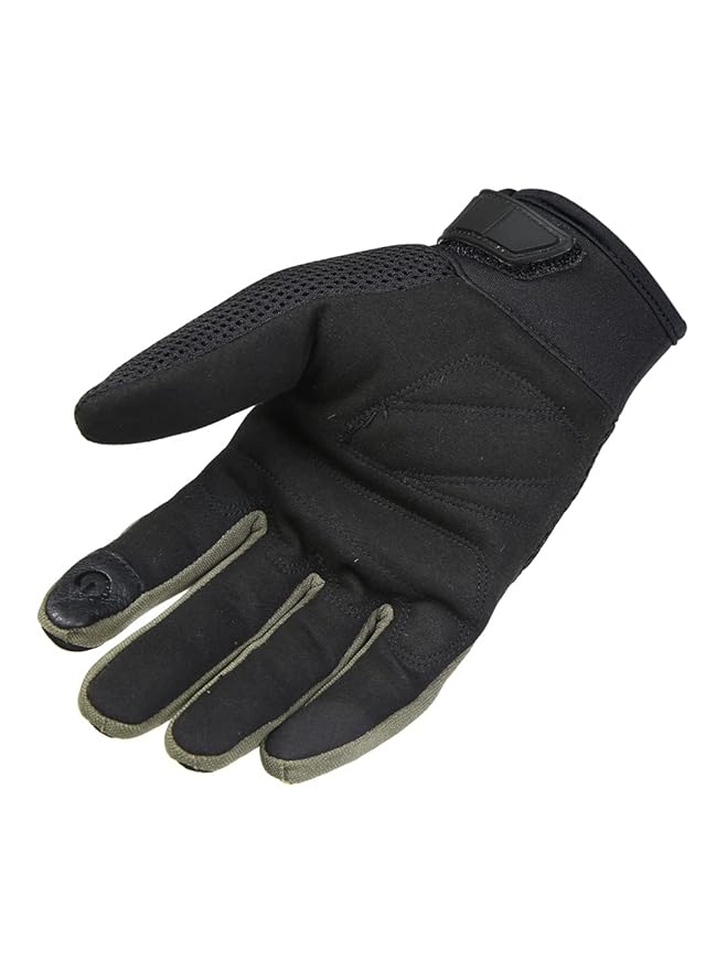 Royal Enfield Urban Hustler (Rover V3) Riding Gloves Olive & Black