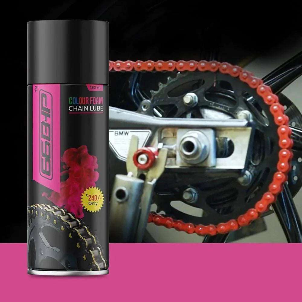 66Bhp Pink Chain Lube Set ( 150 ml)