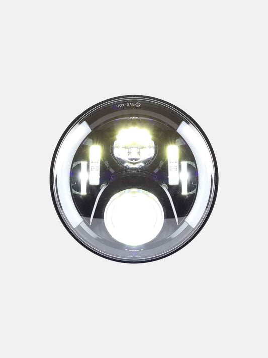 7 Inch LED Headlight With Side Park Light