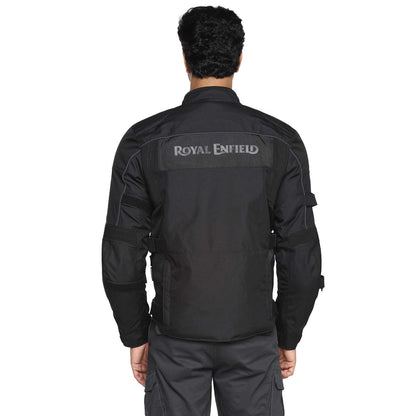 ROYAL ENFIELD CE Certified Riding Jacket Explorer v3.0 | Black - SHELL WITH ARMOR