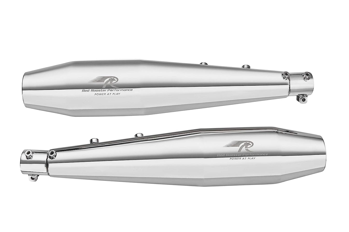 Red rooster performance exhaust for Interceptor 650 /continental GT 650stellar polish