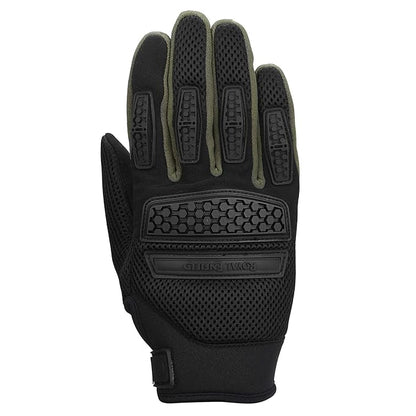 Royal Enfield Urban Hustler (Rover V3) Riding Gloves Olive & Black