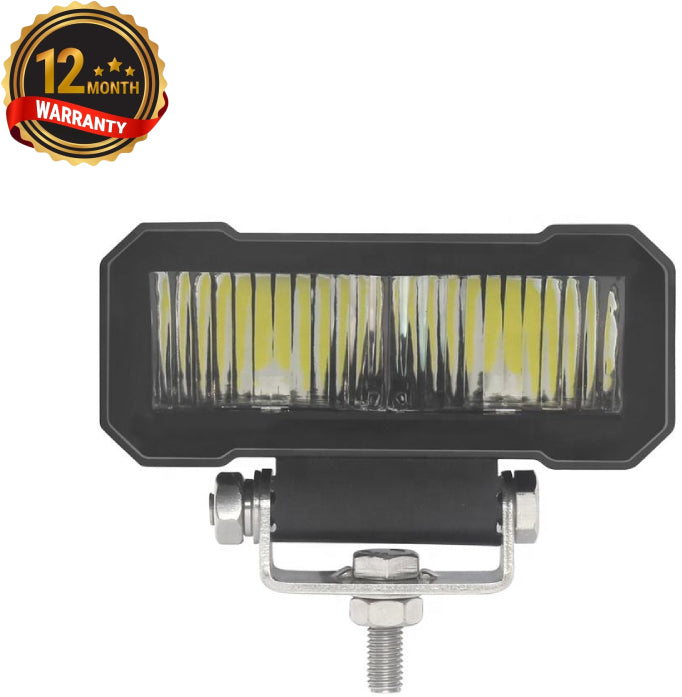 60W White Fog Light Universal For Bikes, Cars and Trucks (9V-36V DC) with 12 Months Warranty (Pack of 1)