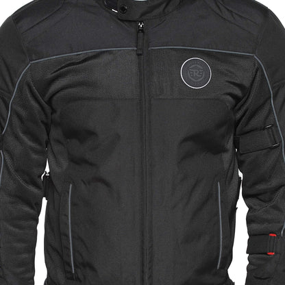 ROYAL ENFIELD CE Certified Riding Jacket Explorer v3.0 | Black - SHELL WITH ARMOR