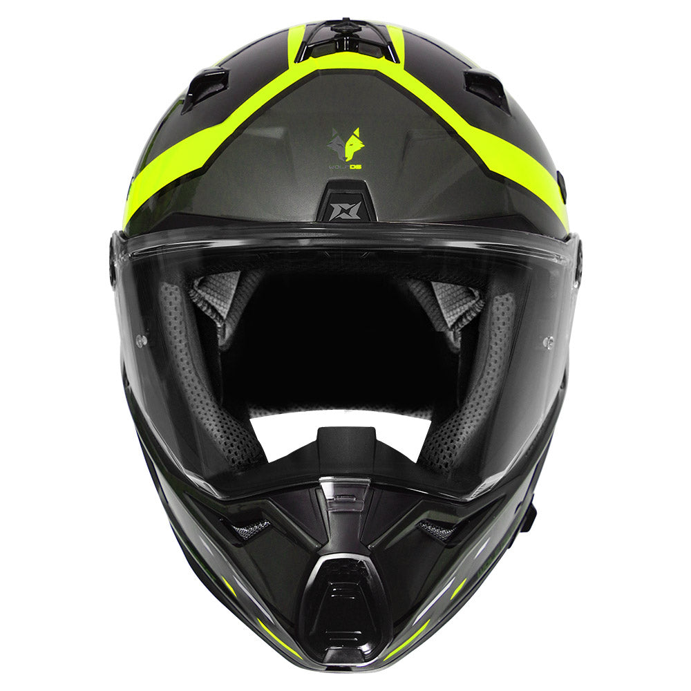 Axxis Wolf DS Forest Helmet