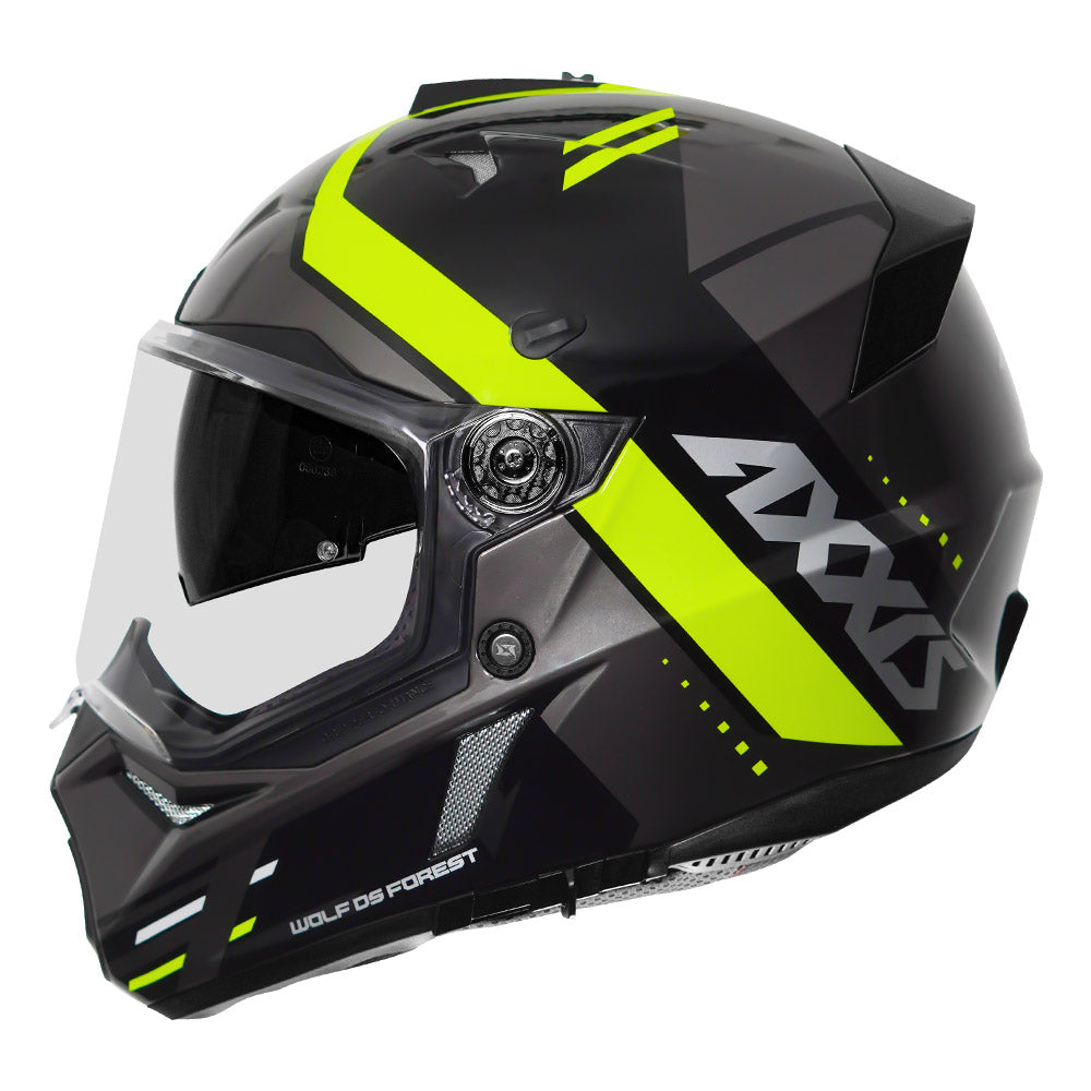 Axxis Wolf DS Forest Helmet