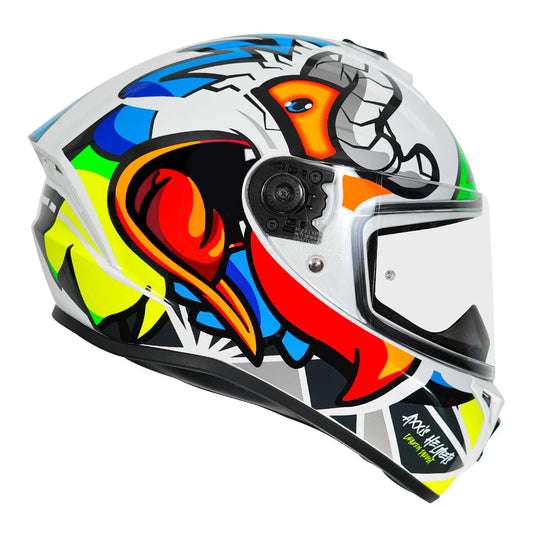 Axxis Draken S Parrot Helmet