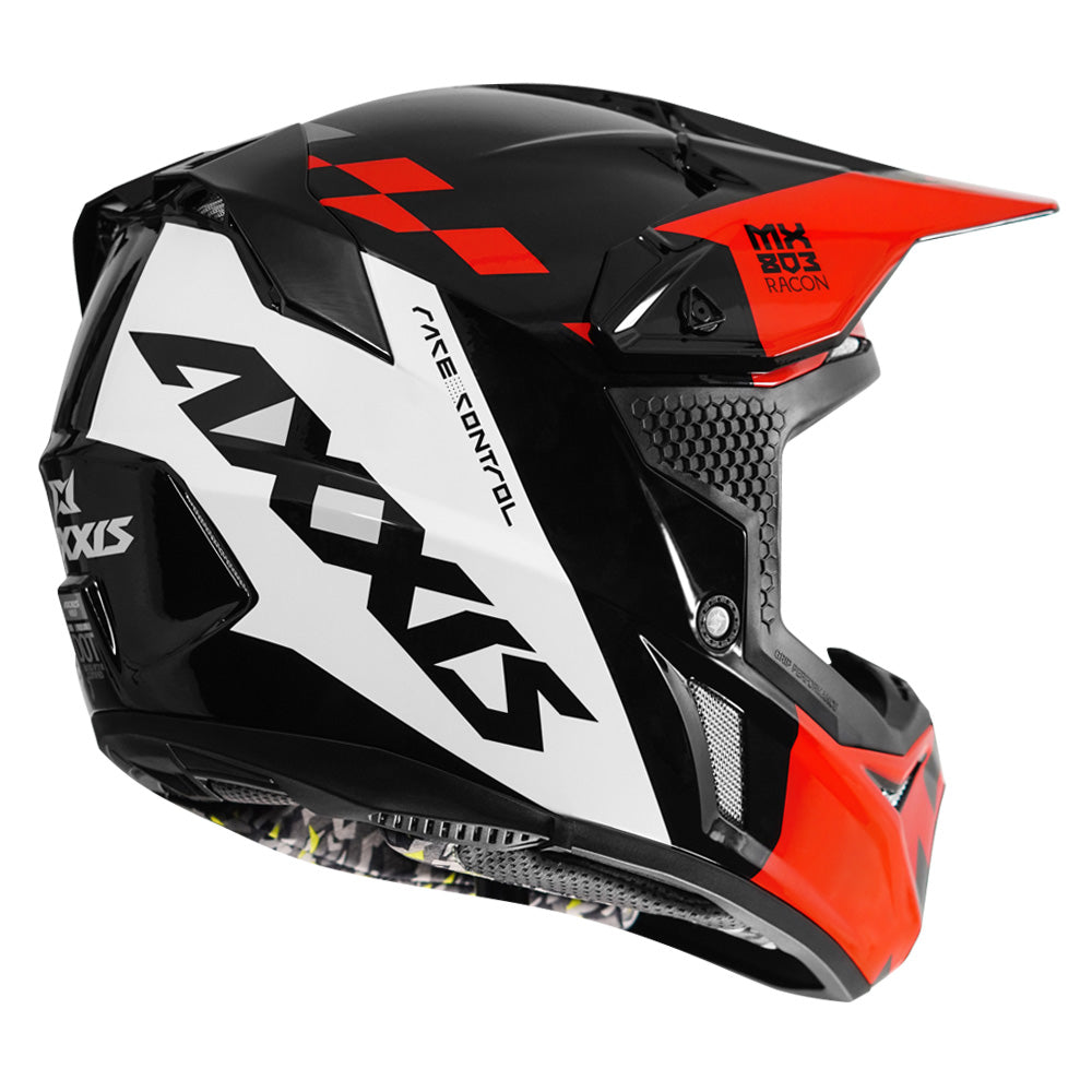 Axxis Wolf Racon Motocross Helmet