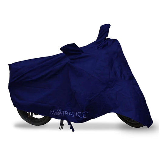 Mototrance Blue Bike Body Cover For Suzuki Gixxer SF