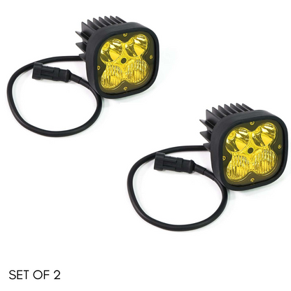 HJG 60W Cree Fog light (Set of 2) with yellow filter cap