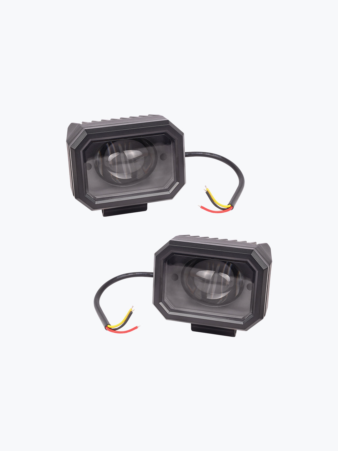 HJG Single LED Spot Bar Fog Light Square