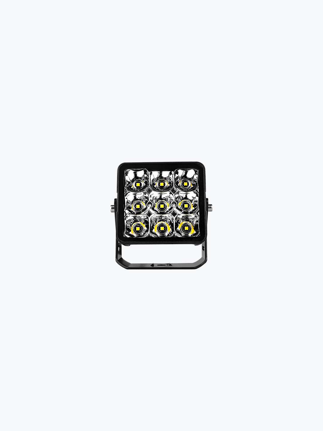 HJG 9 LED Bezel Less Square Fog Light