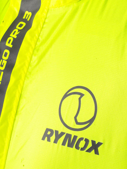 Rynox H2GO Pro 3 Rain Jacket Hi-Viz Green