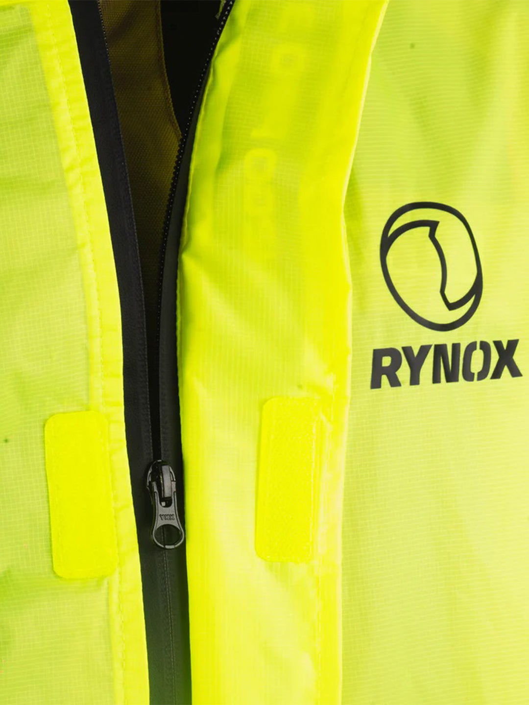 Rynox H2GO Pro 3 Rain Jacket Hi-Viz Green