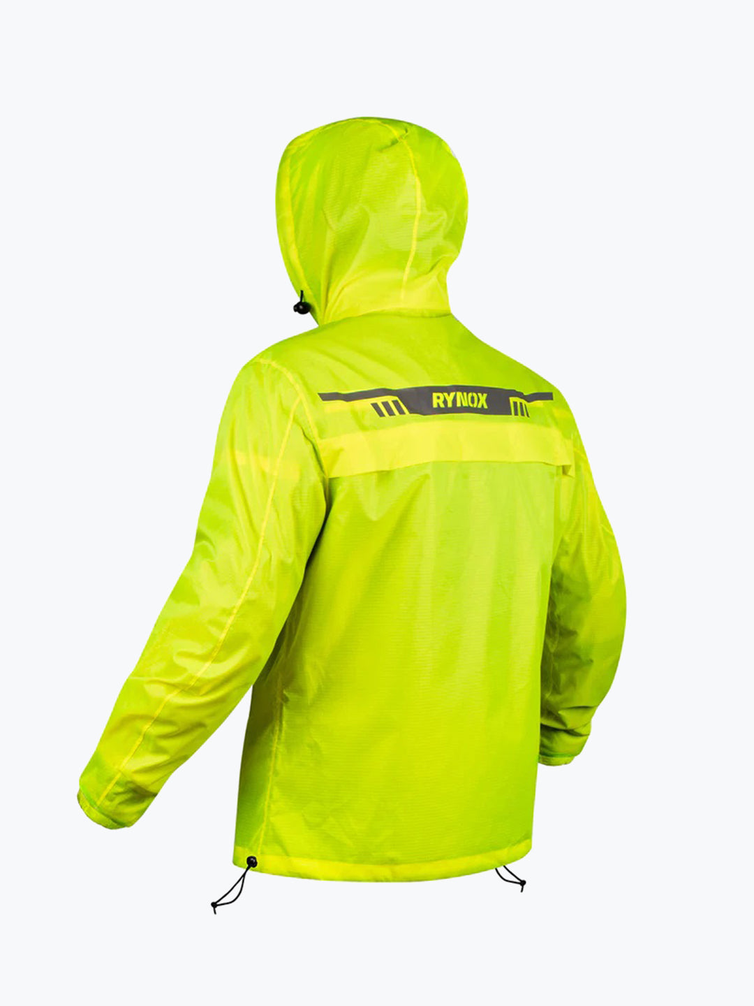 Rynox H2GO Pro 3 Rain Jacket Hi-Viz Green