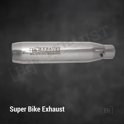 HT SHORT CONE Stainless Steel super Bike Exhaust – SB 645 – ht exhaust