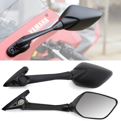 AUTOPOWERZ rear view Adjustable Rotating Mirror Fin compactable For Yamaha YZF R3 R25 YZF-R3, YZF-R25, R15 V4M, R15 V4, R15 V3 | Kawasaki Ninja 250 300 400 | Honda 300R 500R