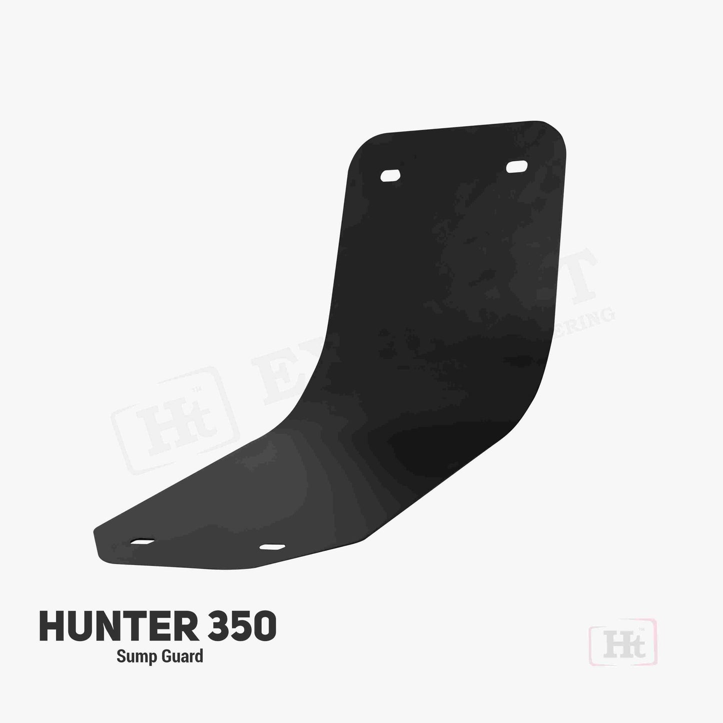 HUNTER 350 SUMP GUARD – STAINLESS STEEL BLACK – SB 663 / HT EXHAUST