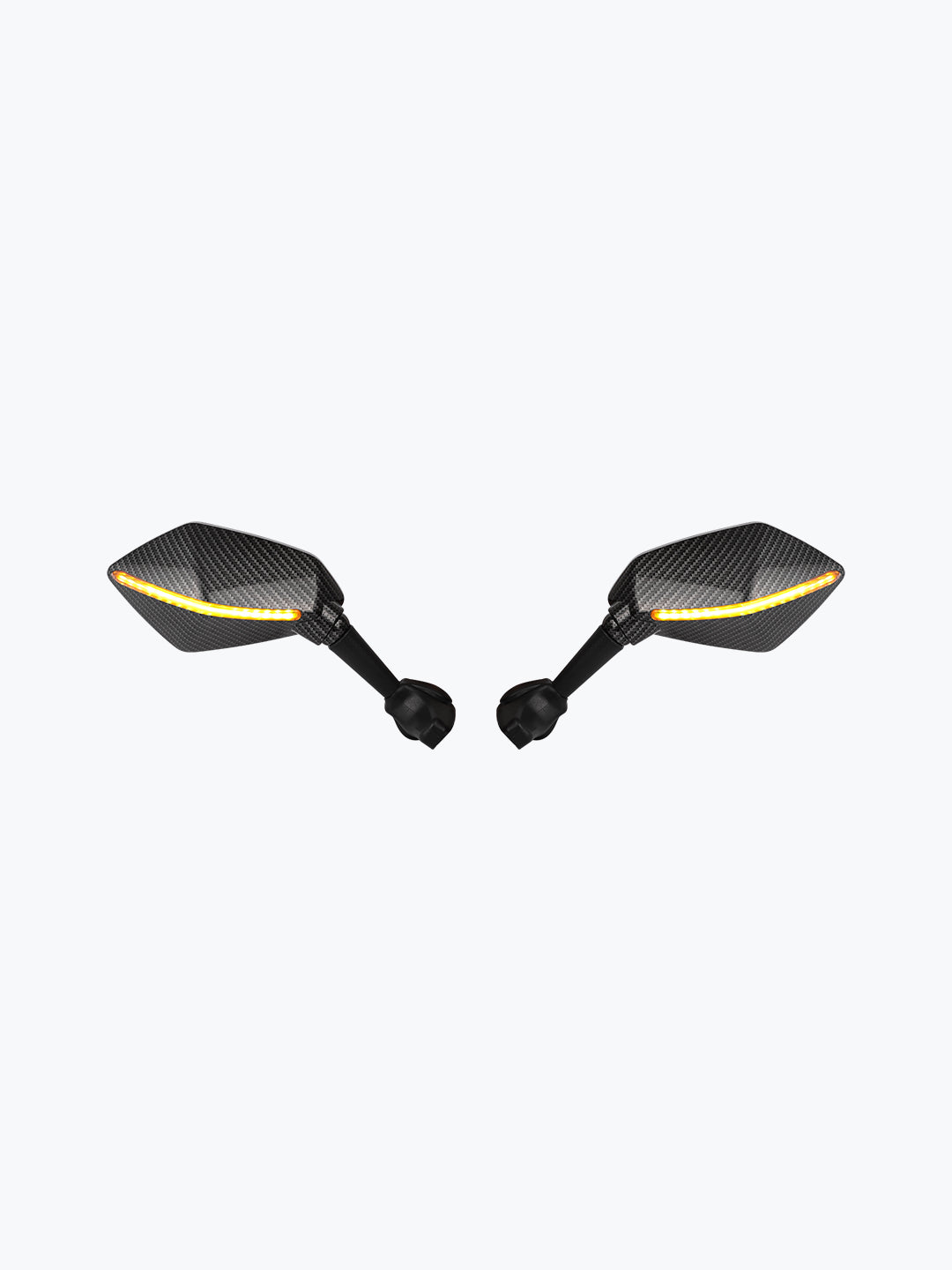 CBR 2 Side Line Indicator Mirror Carbon