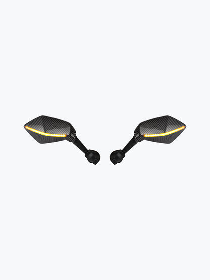 CBR 2 Side Line Indicator Mirror Carbon