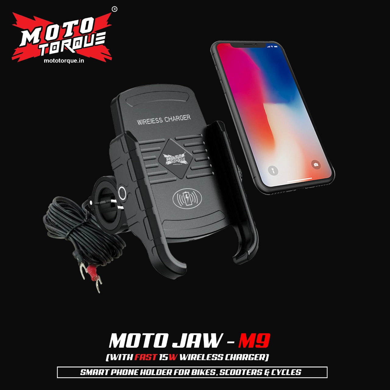 MOTO JAW - M9 15W WIRELESS CHARGER