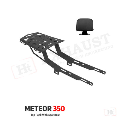 HITECH Meteor 350 Top Rack With Seat Rest Extender – REM 633 / Ht Exhaust