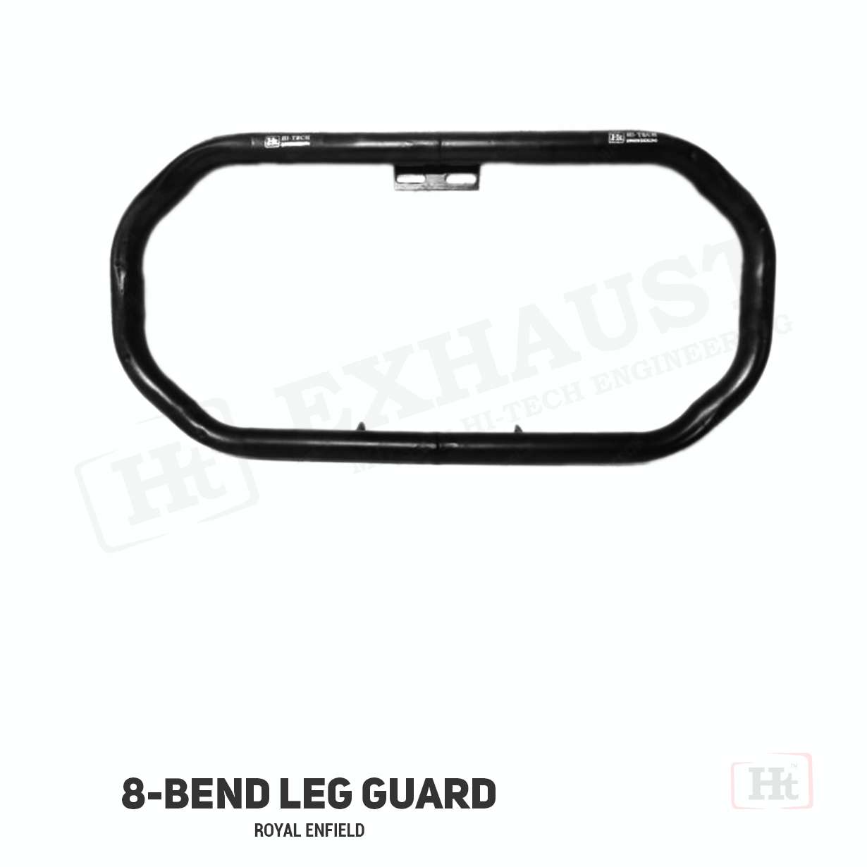 HT-Meteor 8-BEND leg guard black matt