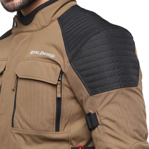 Royal Enfield Nirvik Brown Riding Jacket