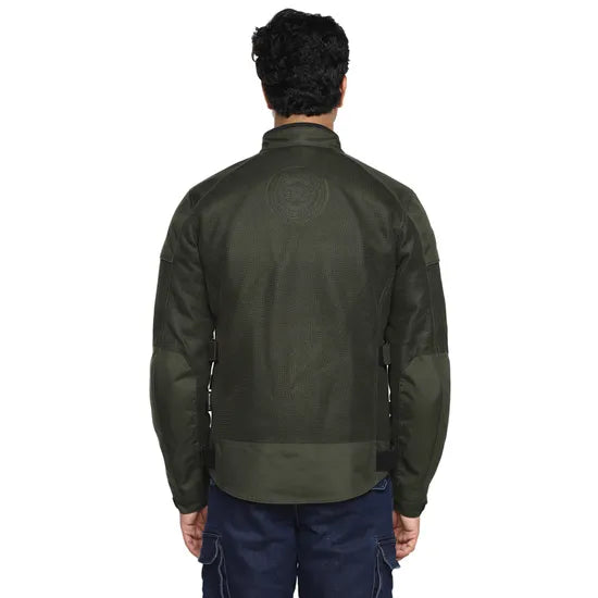 Royal Enfield Windfarer Riding Jacket-Olive