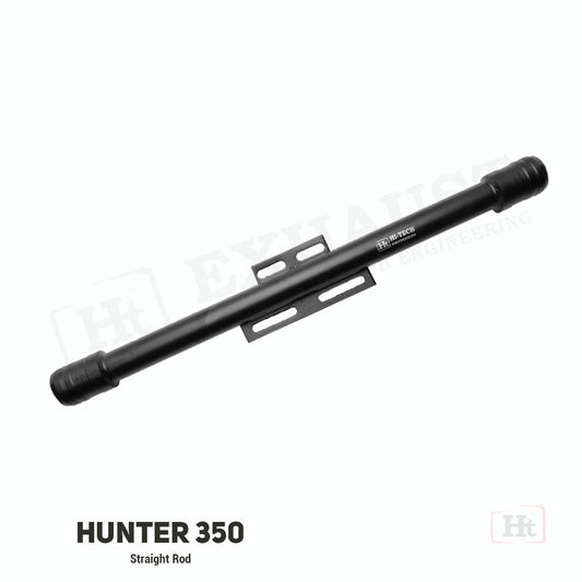 HUNTER 350 STRAIGHT LEG GUARD – BLACK WITH RE LOGO – SB 659 / HT EXHAUST