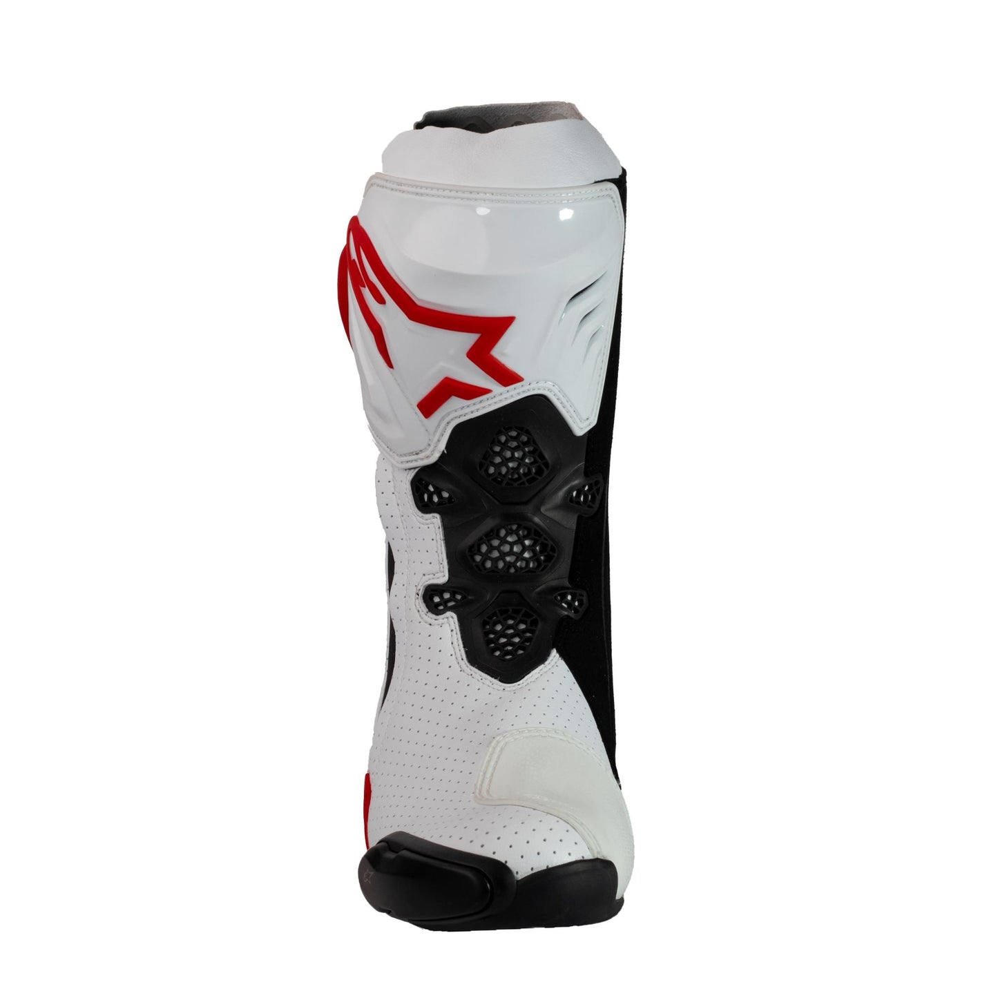 Alpinestars Supertech R Riding Boot White Red Vented