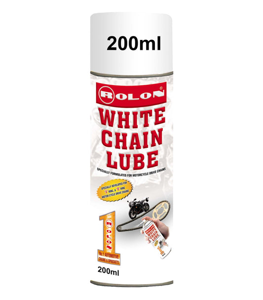 WHITE CHAIN LUBE 200 ML (ROLON)