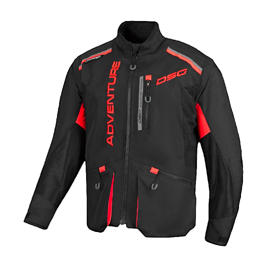 DSG Adv Riding Jacket Black Red