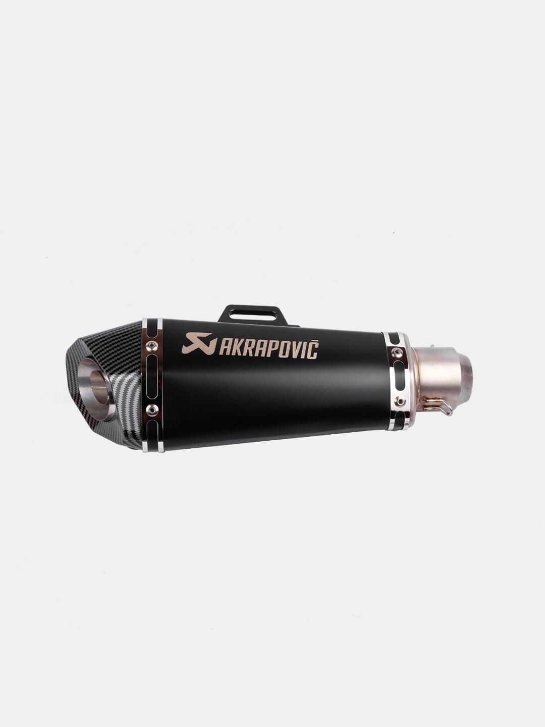 Akrapovic Exhaust End Carbon Black